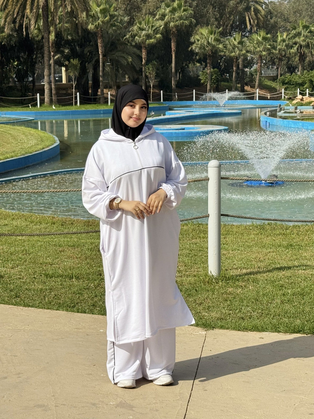 طقم رياضي للمحجبات